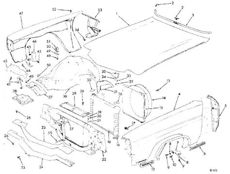 2010 impala front sheet metal exploded view|Sheet Metal/Body.